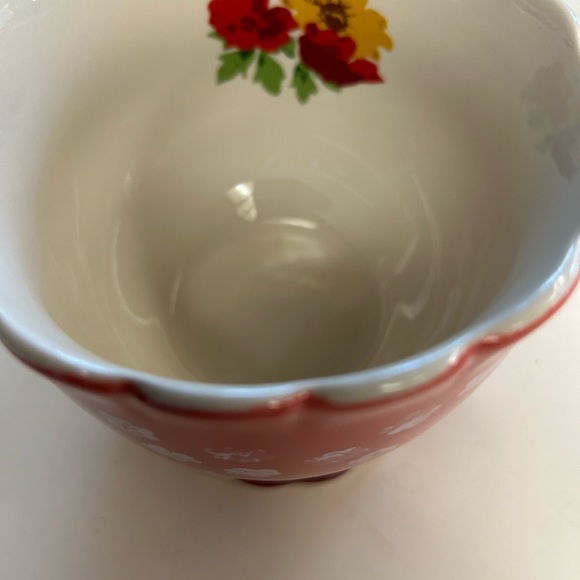 Urban Market mug large (16 oz). Ornate stem. Pink - Picture 3 of 5